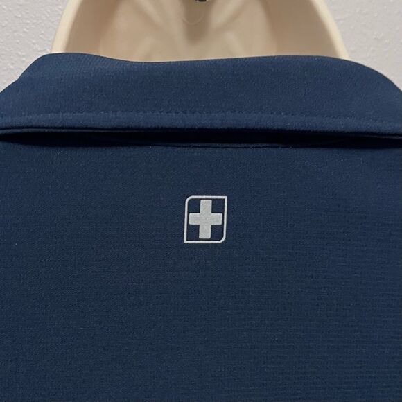 Swiss Tech Blue Zip Up Jacket Size S - Picture 4 of 7